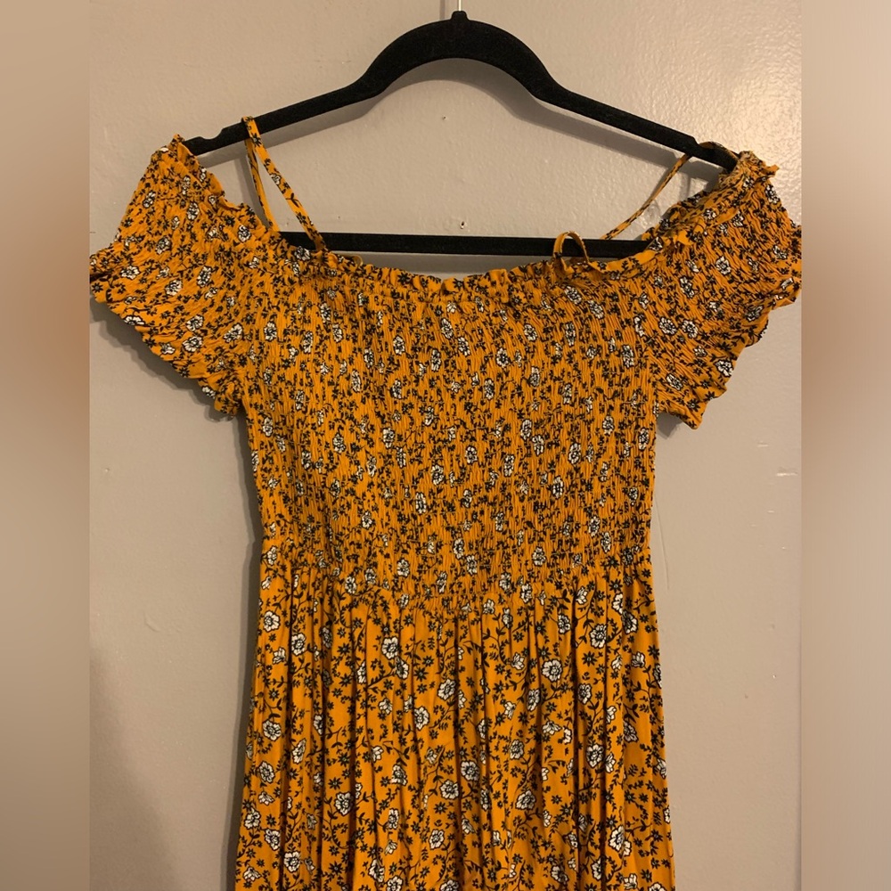 Floral Off-Shoulder Dress